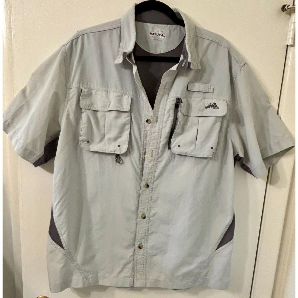 Natural Gear M Large Dusk 100% Nylon Fly Fishing Turkey Hunting Work Utility Top